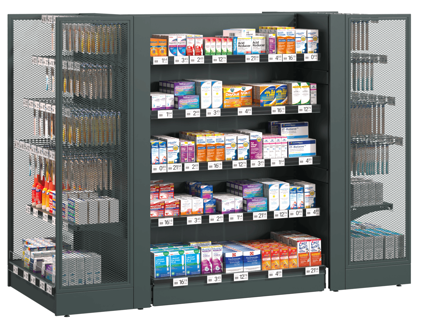 Rafturi pentru farmacie