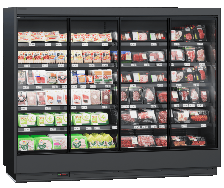 Vitrine frigorifice simple